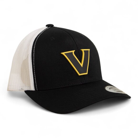 Vanderbilt Commodores Black YP Snapback Hat- Black/ White - Picture 1 of 3